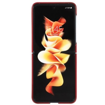 Samsung Galaxy Z Flip3 (F711) „Shine“ Glittery sarkans plastika apvalks | vacins.lv