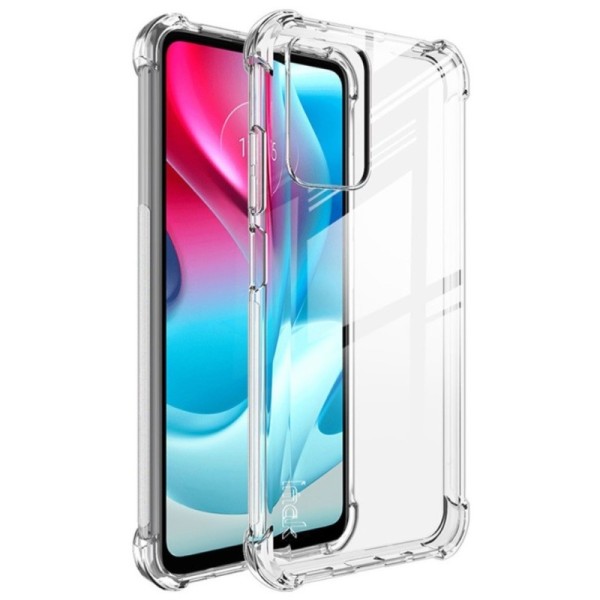 „Imak“ pastiprinātas aizsardzības cieta silikona (TPU) apvalks - dzidrs + ekrāna aizsargplēve (Redmi 10)