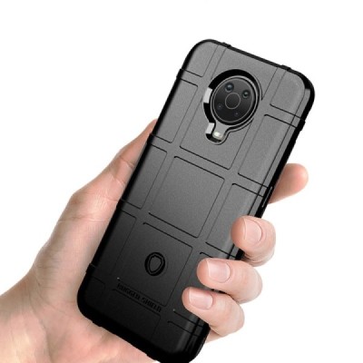 Nokia 6.3 (2021), G10, G20 kieto silikono TPU juodas dėklas - nugarėlė | Priedai.lt