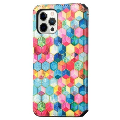 Apple iPhone 13 Pro Max „Caseneo“ Magic atvēramais krāsains maciņš | Vacins.lv