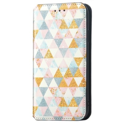 Apple iPhone 13 Pro Max „Caseneo“ Rhombus atvēramais krāsains maciņš | Vacins.lv