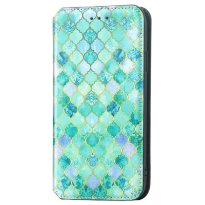 Apple iPhone 13 Pro Max „Caseneo“ Emerald atvēramais krāsains maciņš | Vacins.lv