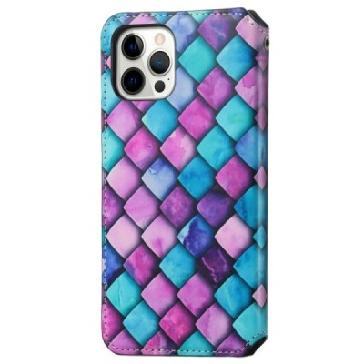 Apple iPhone 13 Pro Max „Caseneo“ Scale atvēramais krāsains maciņš | Vacins.lv