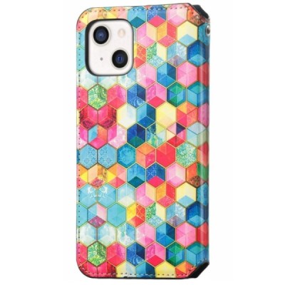 Apple iPhone 13 Mini „Caseneo“ Magic atvēramais krāsains maciņš | Vacins.lv