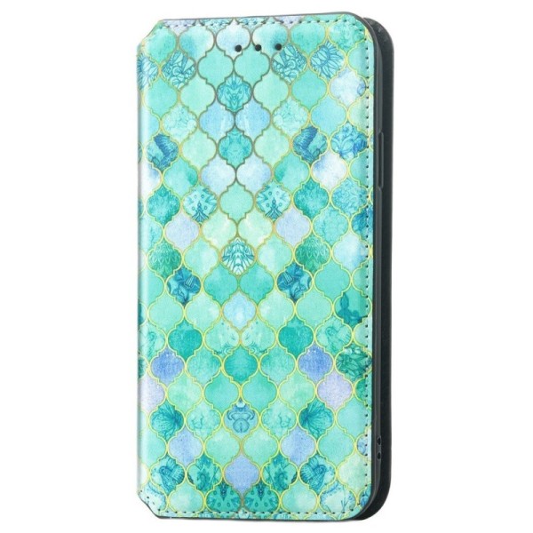 „Caseneo“ Emerald atverčiamas dėklas - spalvotas (iPhone 13 Mini)