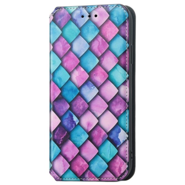 „Caseneo“ Scale atverčiamas dėklas - spalvotas (iPhone 13 Mini)