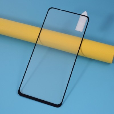 Xiaomi Redmi Note 9 „Rurihai“ 9H Tempered Glass sustiprintos apsaugos juodas pilnai dengiantis apsauginis ekrano stiklas 2.5D |