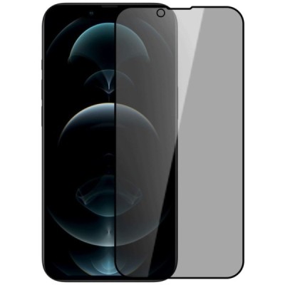 Apple iPhone 14 Plus, 13 Pro Max Nillkin Tempered Glass privāta melns ekrāna aizsargstikls | Vacins.lv