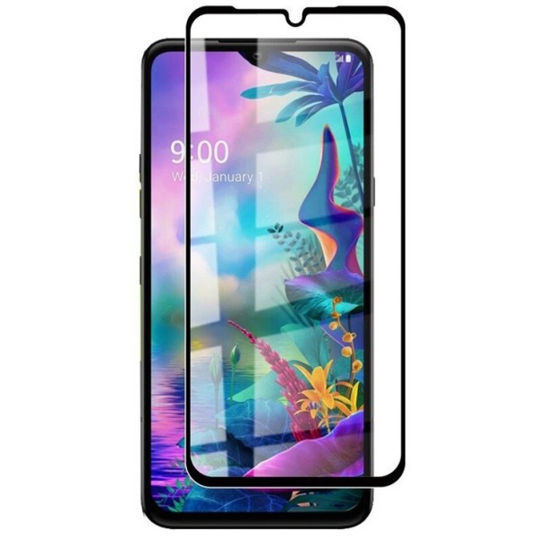 „Calans“ Tempered Glass apsauginis ekrano stiklas 0.26 mm - juodas (G8X ThinQ)