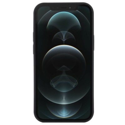 Apple iPhone 13 Pro Max Shell MagSafe kieto silikono TPU juodas dėklas - nugarėlė | Priedai.lt