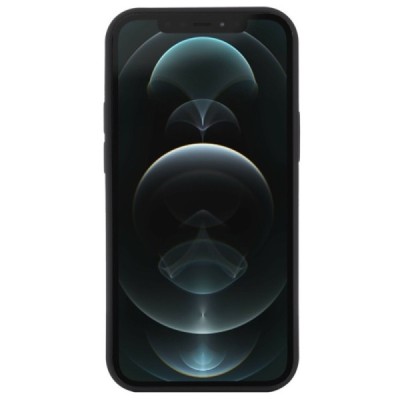 Apple iPhone 13 Shell MagSafe kieto silikono TPU juodas dėklas - nugarėlė | Priedai.lt