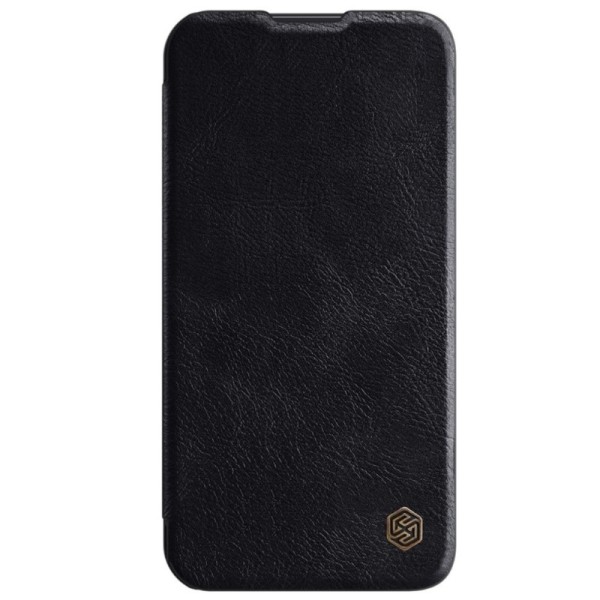 „Nillkin“ Qin Pro atvēramais maciņš - melns (iPhone 13 Pro Max)