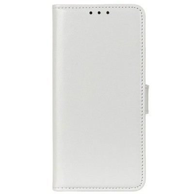 Samsung Galaxy A03s SM-A037G atverčiamas baltas odinis dėklas - piniginė | Priedai.lt