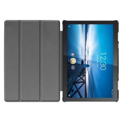 Lenovo Tab M10 FHD REL (X605FC) atvēramais melns maciņš | Vacins.lv