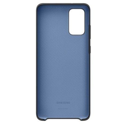 Samsung Galaxy S20+ (G985, G986) „Samsung“ Silicone Cover cieta silikona TPU melns apvalks | vacins.lv