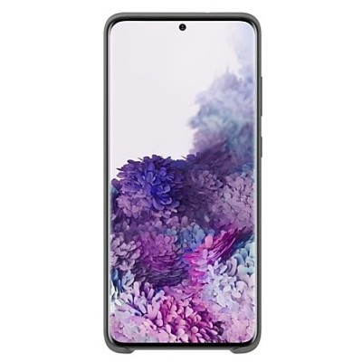 Samsung Galaxy S20+ (G985, G986) „Samsung“ Silicone Cover cieta silikona TPU pelēks apvalks | Vacins.lv