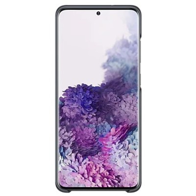 Samsung Galaxy S20+ (G985) Led Cover melns plastika apvalks | vacins.lv