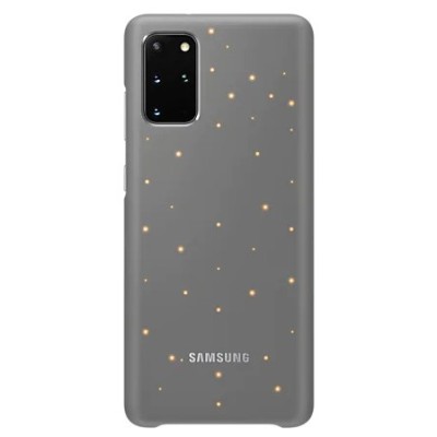 Samsung Galaxy S20+ (G985) Led Cover pelēks plastika apvalks | Vacins.lv