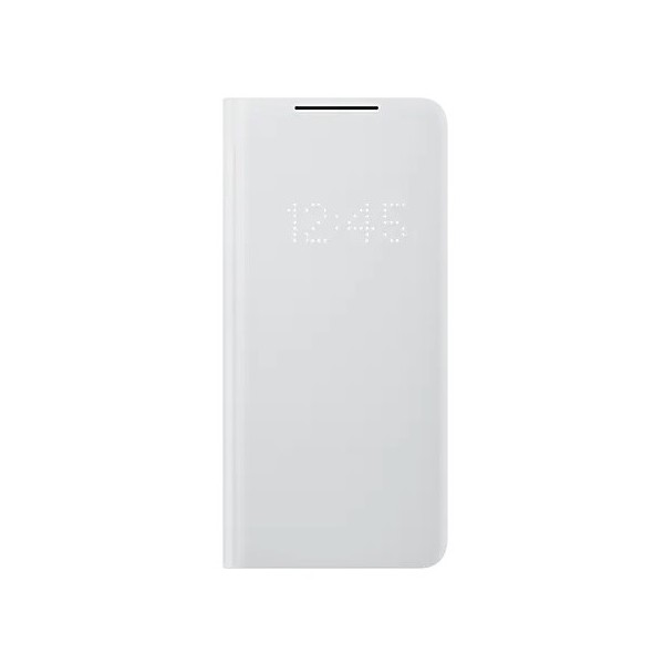 „Samsung“ Smart Led View Cover atvērams maciņš - gaiši pelēks (Galaxy S21 Ultra)