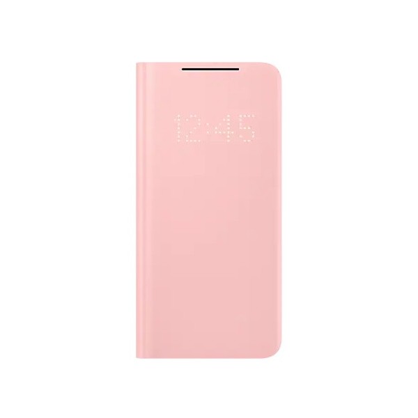 „Samsung“ Smart Led View Cover atverčiamas dėklas - rožinis (Galaxy S21)