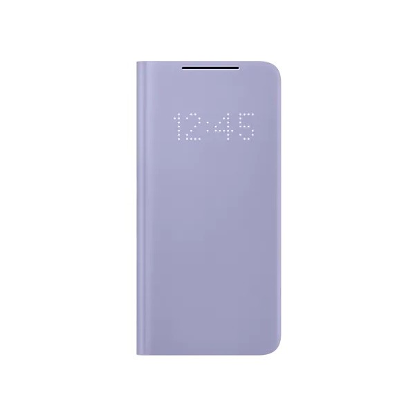 „Samsung“ Smart Led View Cover atverčiamas dėklas - violetinis (Galaxy S21)