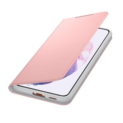 Samsung Galaxy S21+ (G996B) oficiāls Smart Led View Cover atvērams rozs maciņš (maks) | Vacins.lv