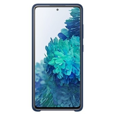 Samsung Galaxy S20 FE (Fan Edition) „Samsung“ Silicone Cover kieto silikono mėlynas dėklas | Priedai.lt