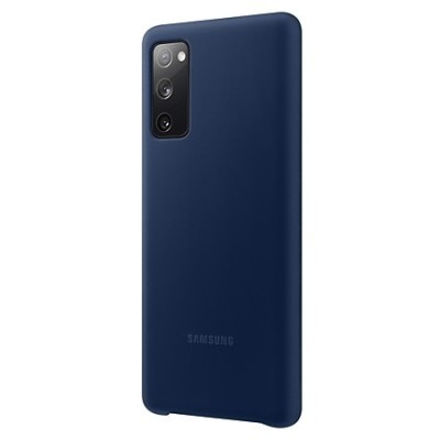 Samsung Galaxy S20 FE (Fan Edition) „Samsung“ Silicone Cover kieto silikono mėlynas dėklas | Priedai.lt