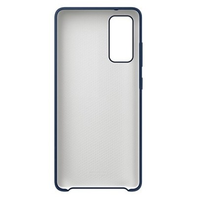 Samsung Galaxy S20 FE (Fan Edition) „Samsung“ Silicone Cover kieto silikono mėlynas dėklas | Priedai.lt