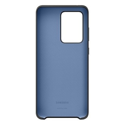 Samsung Galaxy S20 Ultra (G988) „Samsung“ Silicone Cover kieto silikono juodas dėklas | Priedai.lt