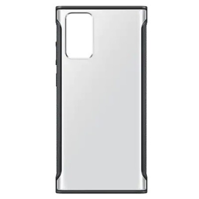 Samsung Galaxy Note 20 (N980F) „Samsung“ Clear Protective Cover cieta silikona TPU melns apvalks | vacins.lv
