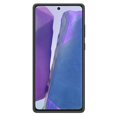 Samsung Galaxy Note 20 (N980F) „Samsung“ Silicone Cover cieta silikona TPU melns apvalks | vacins.lv