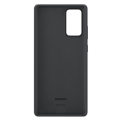 Samsung Galaxy Note 20 (N980F) „Samsung“ Silicone Cover cieta silikona TPU melns apvalks | vacins.lv