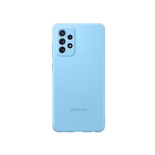 „Samsung“ Silicone Cover apvalks - zils (Galaxy A72)