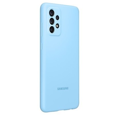 Samsung Galaxy A72 (A726B, A725F) „Samsung“ Silicone Cover cieta silikona TPU zils apvalks | vacins.lv