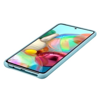 Samsung Galaxy A71 (A715) „Samsung“ Silicone Cover cieta silikona TPU piparmētru apvalks | Vacins.lv