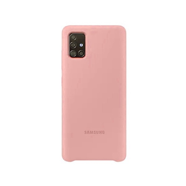 „Samsung“ Silicone Cover dėklas - rožinis (Galaxy A51)