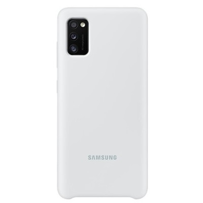 Samsung Galaxy A41 (A415F) „Samsung“ Silicone Cover cieta silikona TPU balts apvalks | vacins.lv