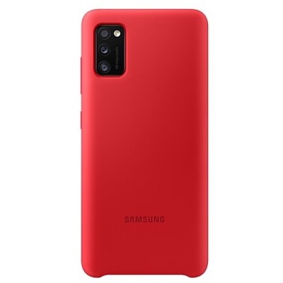 Samsung Galaxy A41 (A415F) „Samsung“ Silicone Cover cieta silikona TPU sarkans apvalks | vacins.lv