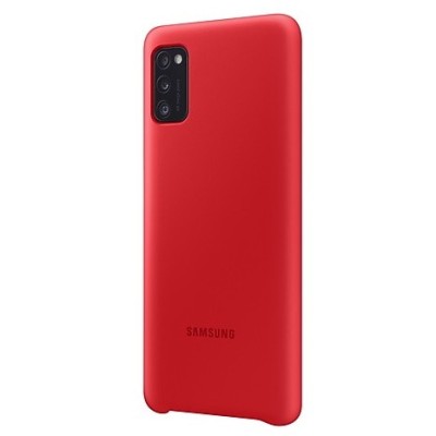 Samsung Galaxy A41 (A415F) „Samsung“ Silicone Cover cieta silikona TPU sarkans apvalks | vacins.lv