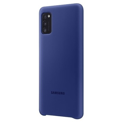 Samsung Galaxy A41 (A415F) „Samsung“ Silicone Cover cieta silikona TPU zils apvalks | vacins.lv