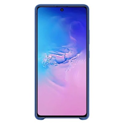 Samsung Galaxy S10 Lite (G970) „Samsung“ Silicone Cover cieta silikona TPU zils apvalks | vacins.lv