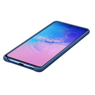 Samsung Galaxy S10 Lite (G970) „Samsung“ Silicone Cover cieta silikona TPU zils apvalks | vacins.lv