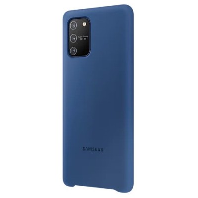 Samsung Galaxy S10 Lite (G970) „Samsung“ Silicone Cover cieta silikona TPU zils apvalks | vacins.lv
