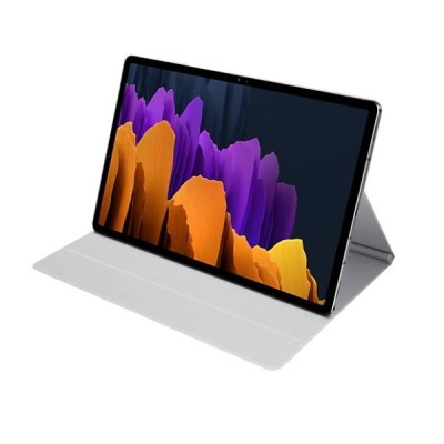 Origināls Samsung Galaxy Tab S7 FE 12.4", S7+ 12.4" (T976) Book Cover EF-BT970 ādas atvēramais pelēks maciņš | Vacins.lv