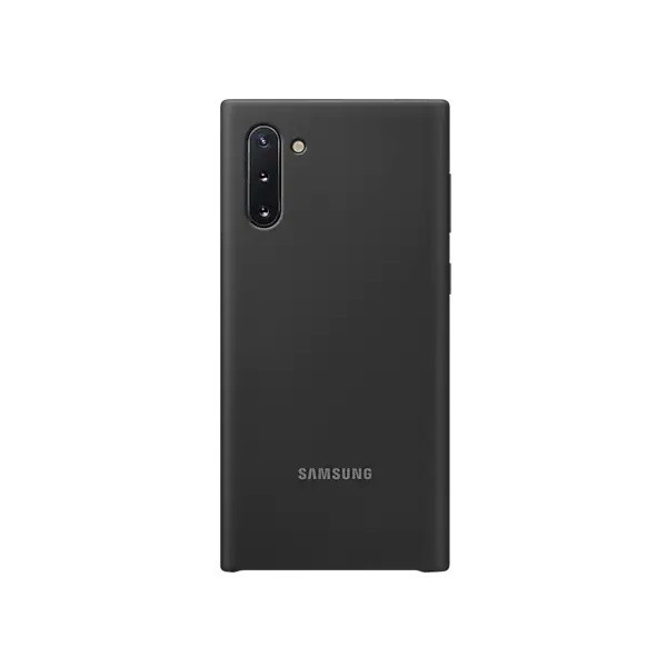 „Samsung“ Silicone Cover dėklas - juodas (Galaxy Note 10)