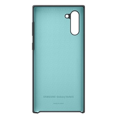Samsung Galaxy Note 10 (N970F) „Samsung“ Silicone Cover kieto silikono juodas dėklas | Priedai.lt