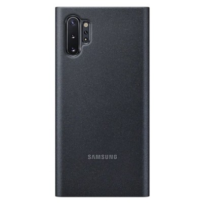 Samsung Galaxy Note 10+ (N975F) originalus Smart Clear View Cover (EF-ZN975CBEGWW) atverčiamas juodas dėklas - knygutė | Priedai