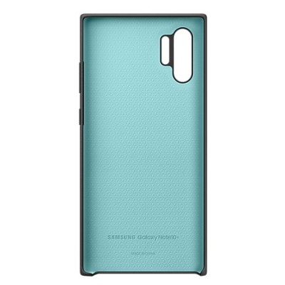 Samsung Galaxy Note 10 (N970F) „Samsung“ Silicone Cover cieta silikona TPU melns apvalks | vacins.lv