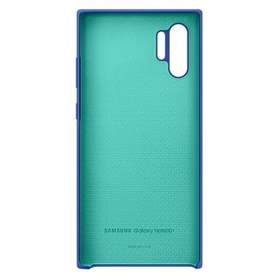 Samsung Galaxy Note 10 (N970F) „Samsung“ Silicone Cover cieta silikona TPU zils apvalks | vacins.lv